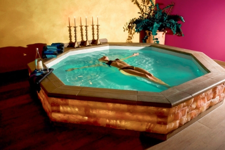 Floating-Anlage zur Tiefenentspannung